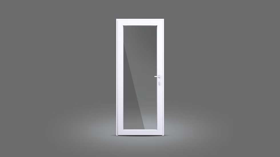 Portas e janelas de PVC ou alumínio